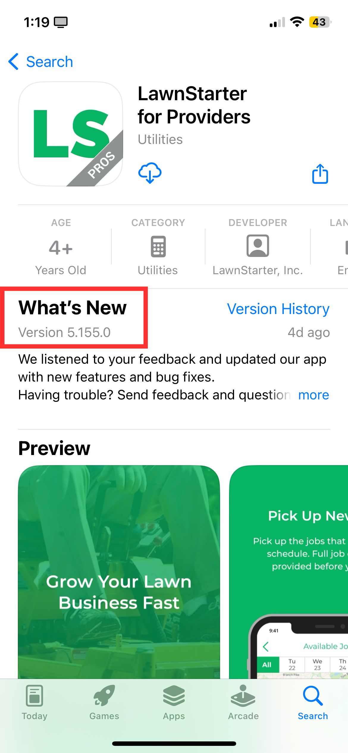 [Pro] How-to: Update the Pro App – Lawn Care Help Center